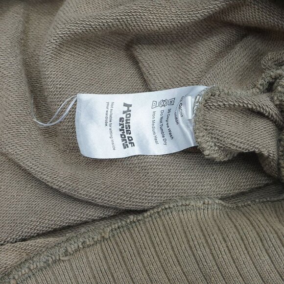 House of Errors Khaki Tailors Eye Embroidered Hoodie - Picture 7 of 9